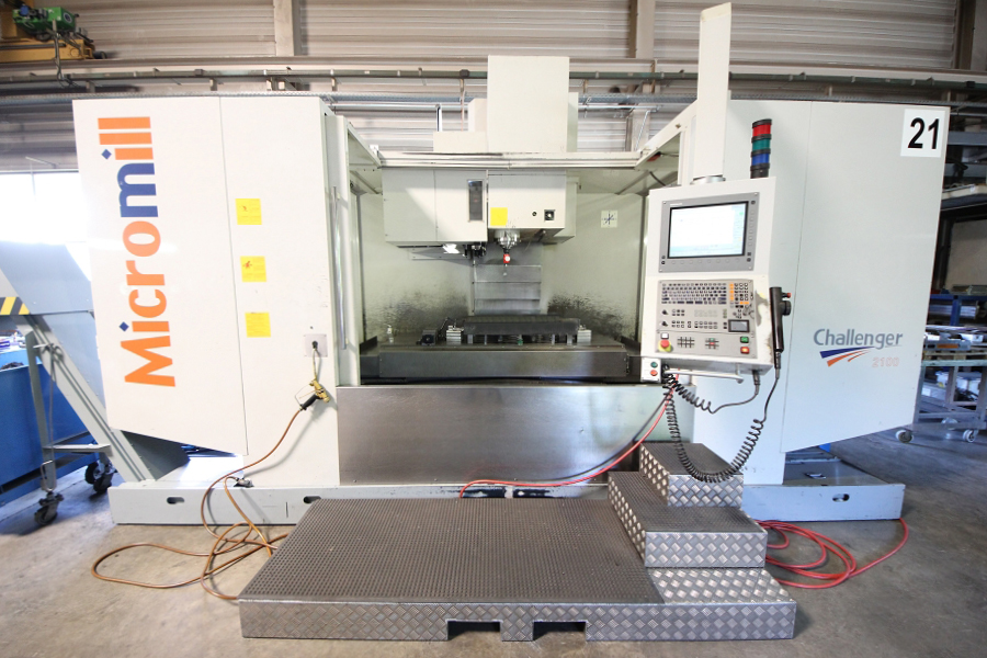 CENTRE D'USINAGE VERTICAL MICROMILL CHALLENGER VMC 2100